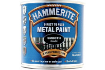 HM METAL PAINT SMOOTH BLACK 250ML