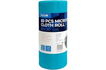 ROLL OF 50 MICROFIBRE CLOTHS 30*30