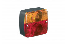 4 FUNCTION TRAILER LAMP - SMALL (INC BUL