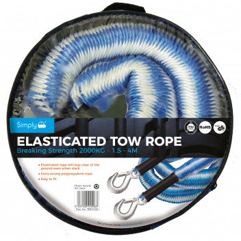 2000KG ELASTIC TOW ROPE