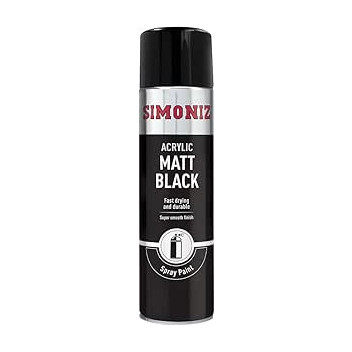 SIMONIZ MATT BLACK PAINT 500ML