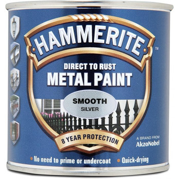 435 SMOOTH MTL. PAINT SILVER 250ML