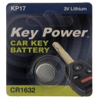 Image for CAR KEYFOB BATTERY CR1632 LITHIUM 3V