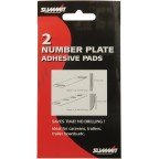 Image for NUMBER PLATE FIXING PAD