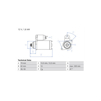 Image for Starter Motor
