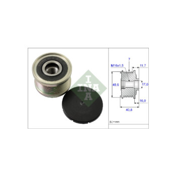 Image for Over-Running Alternator Pulley