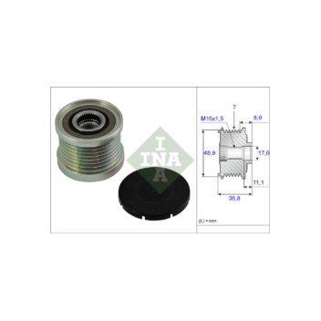 Image for Over-Running Alternator Pulley