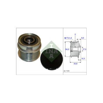 Image for Over-Running Alternator Pulley