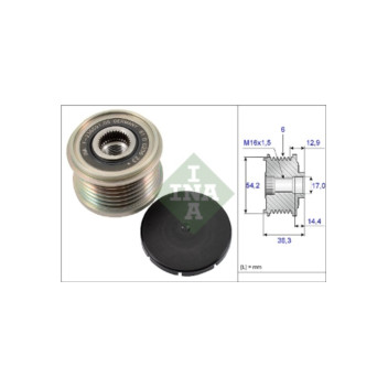 Image for Over-Running Alternator Pulley