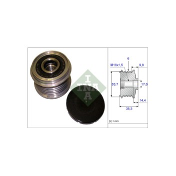 Image for Over-Running Alternator Pulley