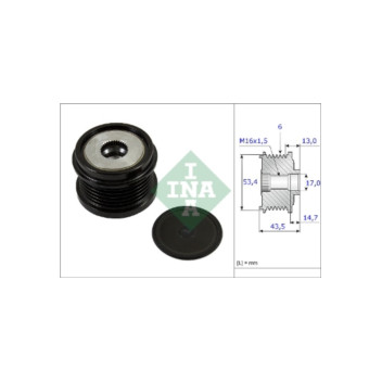 Image for Over-Running Alternator Pulley