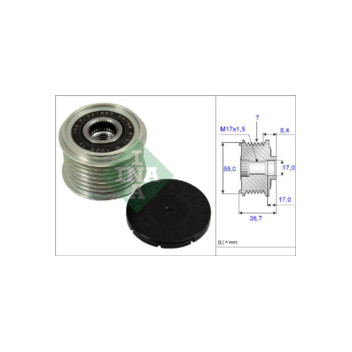Image for Over-Running Alternator Pulley