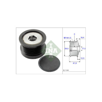 Image for Over-Running Alternator Pulley