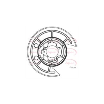 Image for Brake Backing Plate
