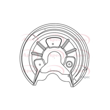 Image for Brake Backing Plate