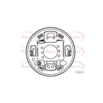 Image for Brake Backing Plate