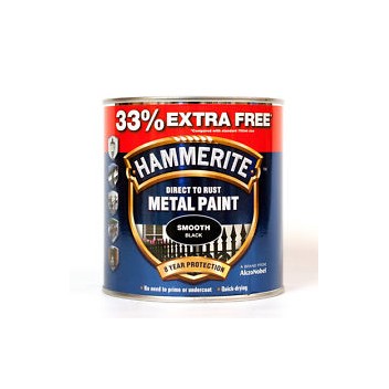 Image for HM METAL SMOOTH BLACK 33% FREE 1 LTR