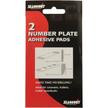 Image for NUMBER PLATE FIXING PAD