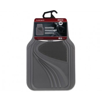 Image for FLOOR MATS PREMIUM RUBBER TRIMMABLE GREY