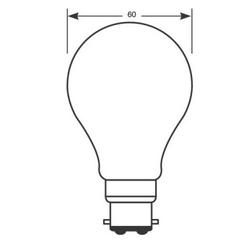 Image for 240V 100W BC ROUGH SERVICE BULB
