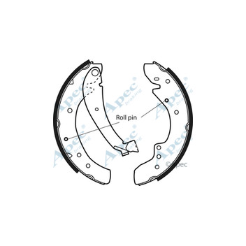 Image for Brake Shoe Set
