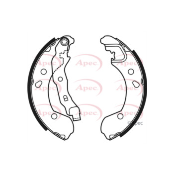 Image for Brake Shoe Set