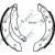 Image for Brake Shoe Set