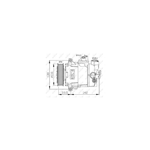 Compressor (A/C) image