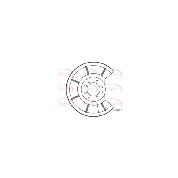 Brake Backing Plate image