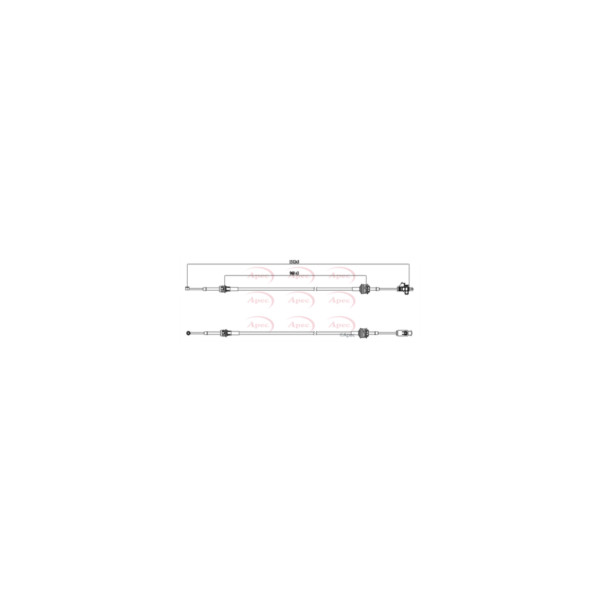Gear Control Cable image