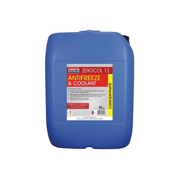 ZEROCOL 12 RED ANTIFREEZE 20 LITRE image