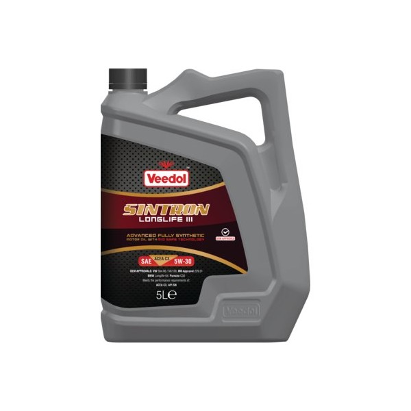 SINTRON LONGLIFE III 5W/30 5 LITRE image