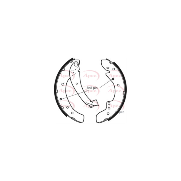 Brake Shoe Set image