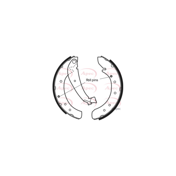 Brake Shoe Set image